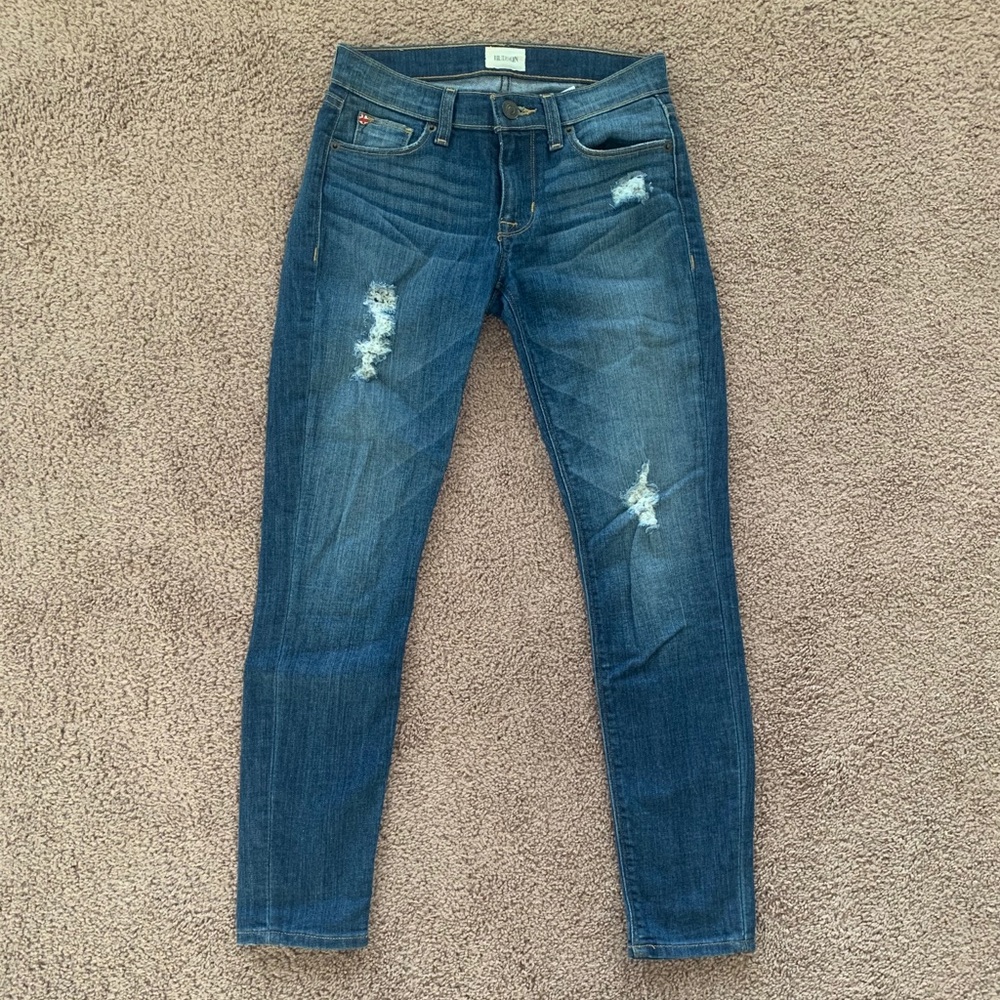 hudson distressed jeans